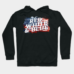 Red, White, and Blue Hoodie